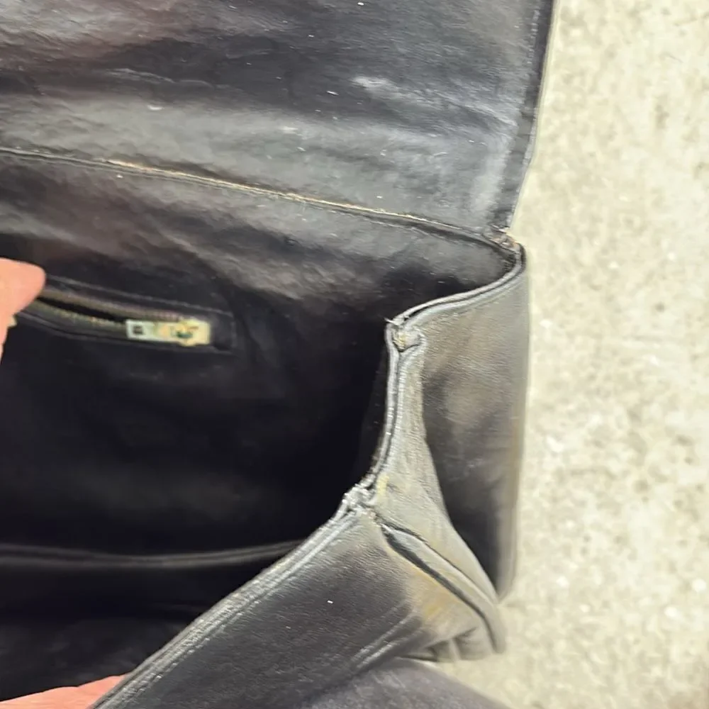 Birdies envelope leather clutch